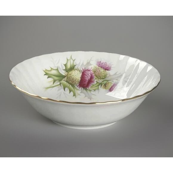 Royal Albert Highland Thistle Cereal Bowl 617427 - Picture 1 of 7